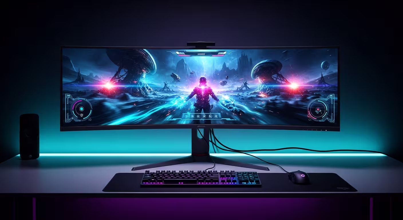 Gaming setup and battlestation — optimize your environment for better FPS